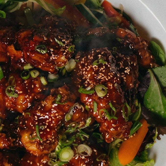 Korean Chicken Wings.
