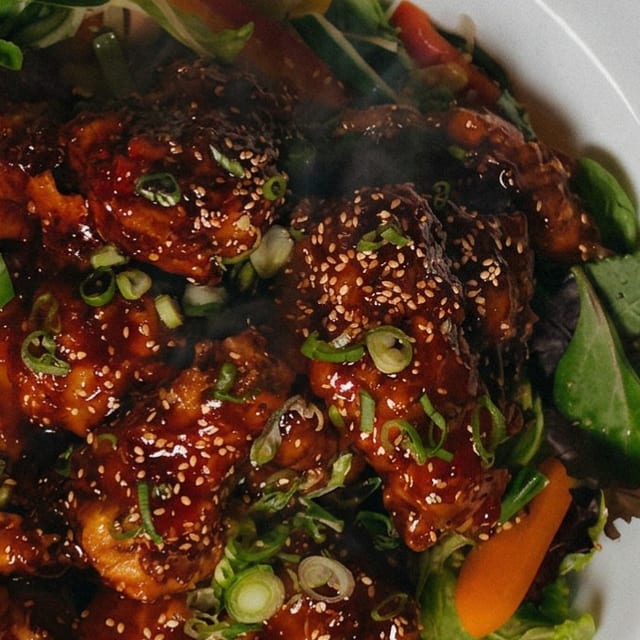 Korean Chicken Wings.