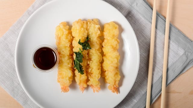 Shrimp Tempura (Appetizer) 4pc.